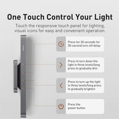 Table Lamp Magnetic Hanging Wireless Touch